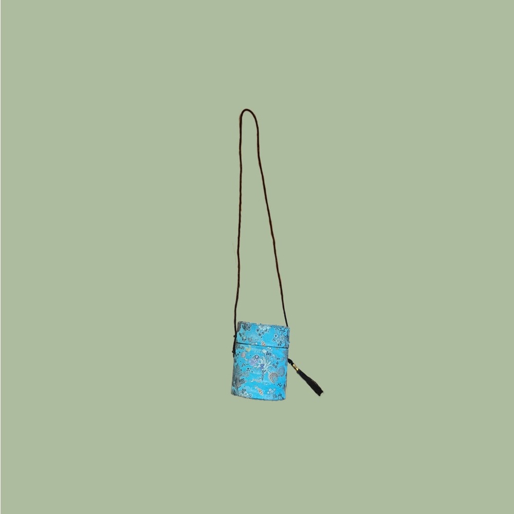 🦋y2k Brocade Silk Mini Bag🦋